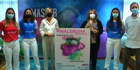 Las semifinales del Cuatro y Medio de la Emakume Master Cup, este domingo, en eitb.eus y ETB1